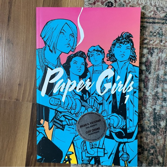 Paper Girls #1 & #2 Graphic Novel Second Printing Image Comics - Bundle of Two - Picture 2 of 6